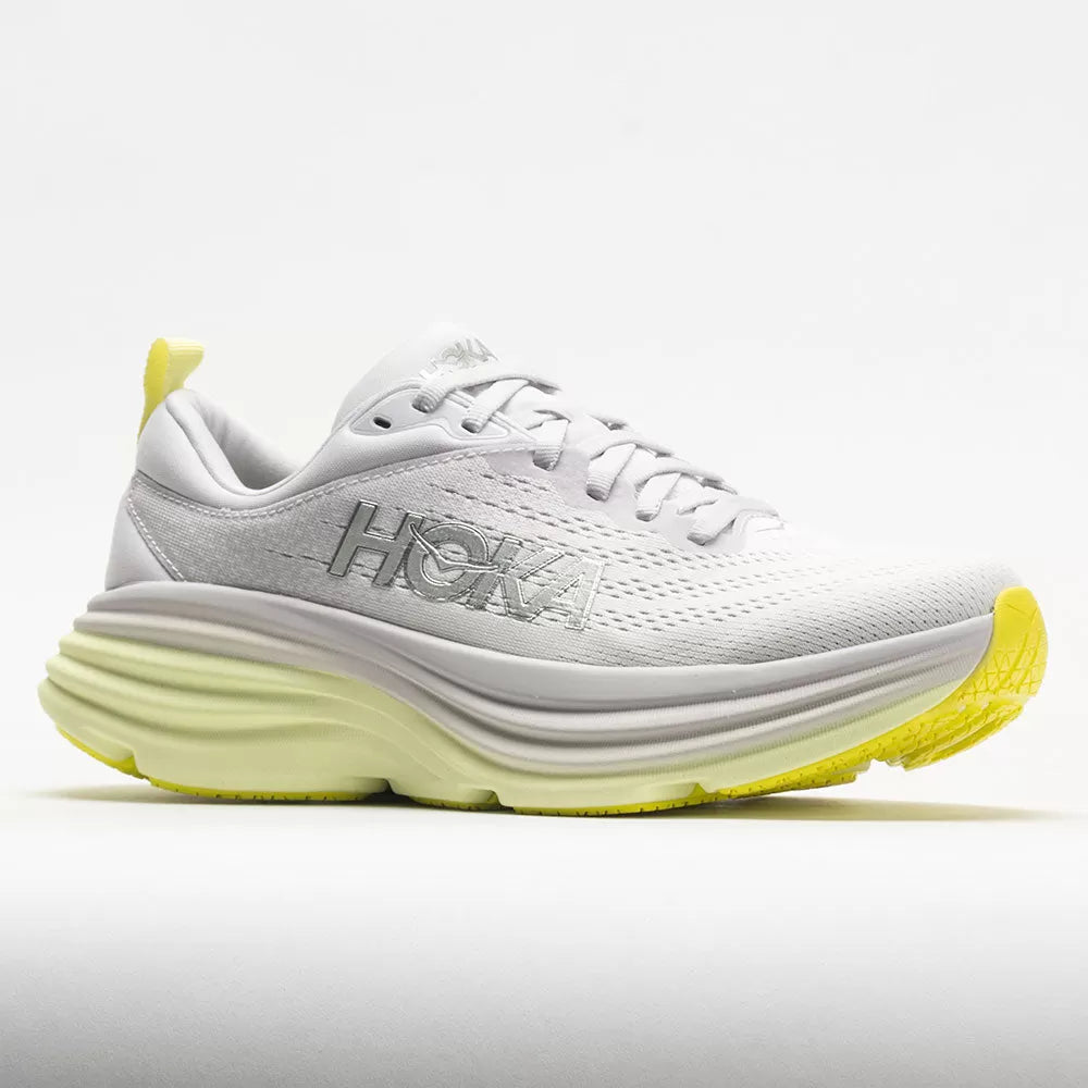 HOKA Bondi 8 Women's Nimbus Cloud/Luminary Green